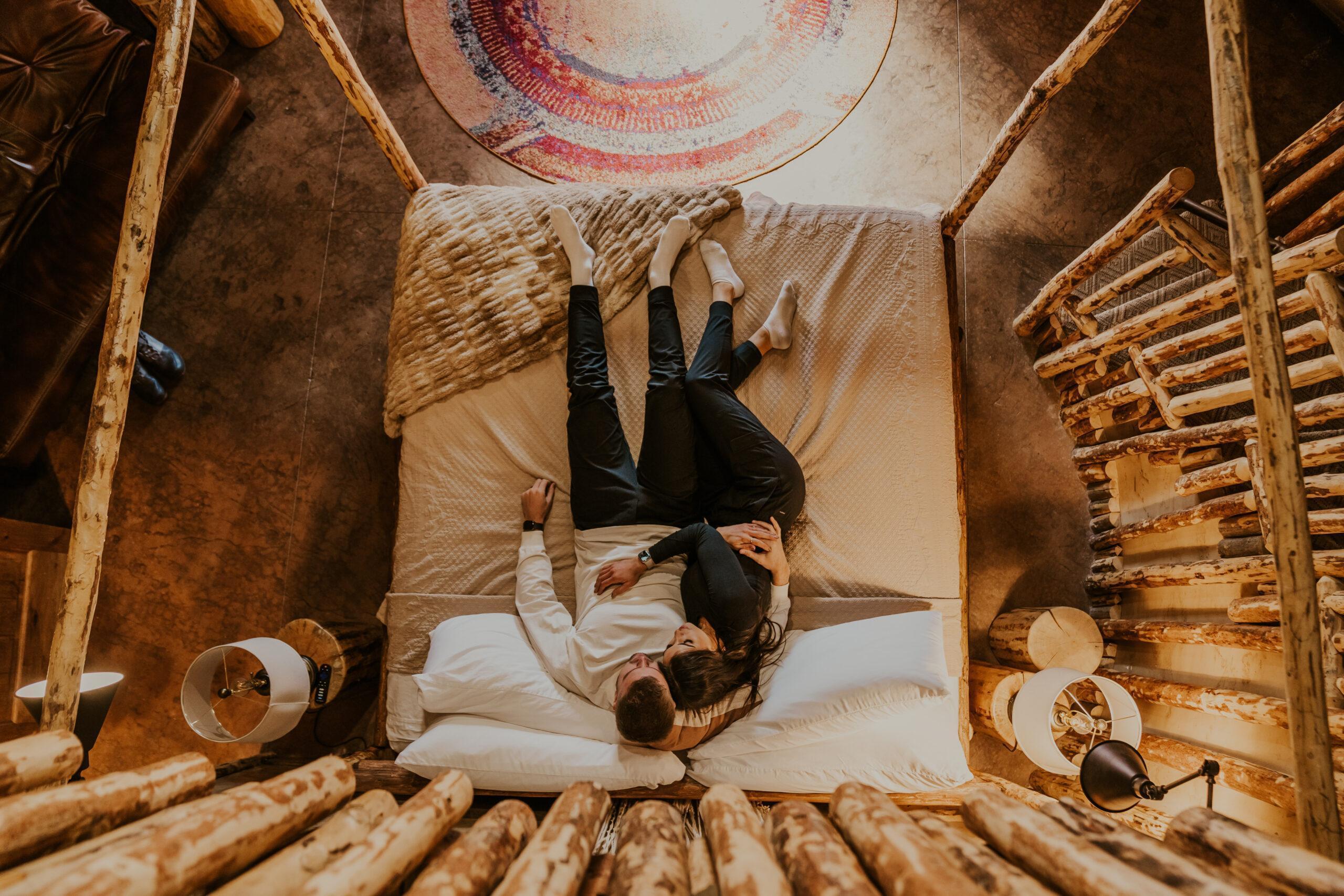 Couples Glamping At Zion National Park