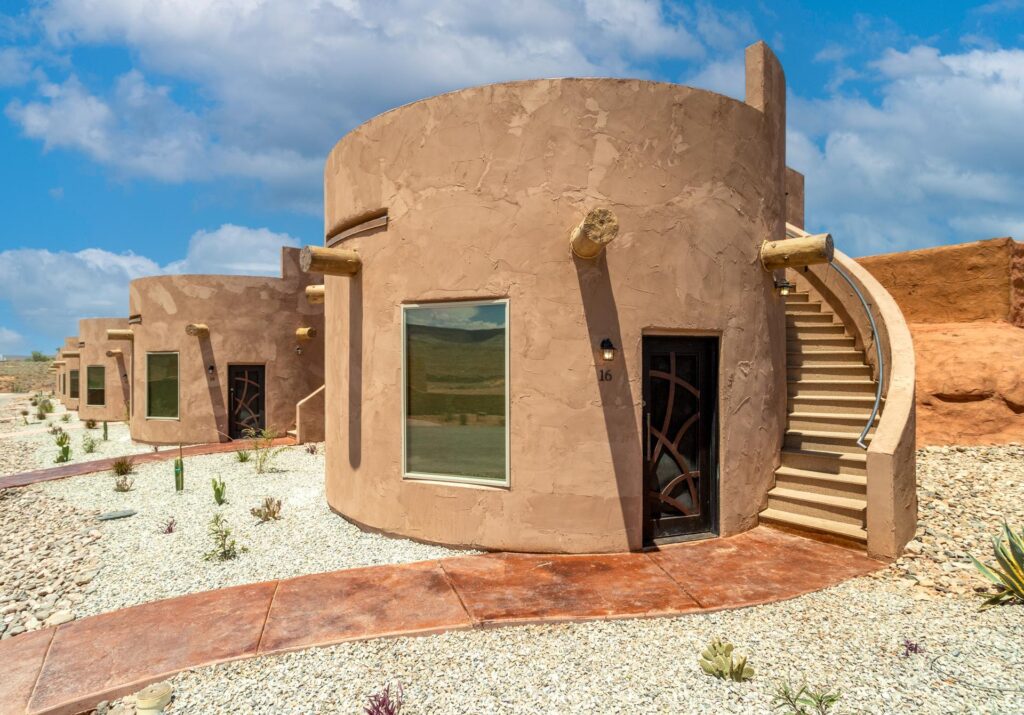 Luxury accommodations at Zion White Bison Resort, perfect for seasonal RV travel in Utah.