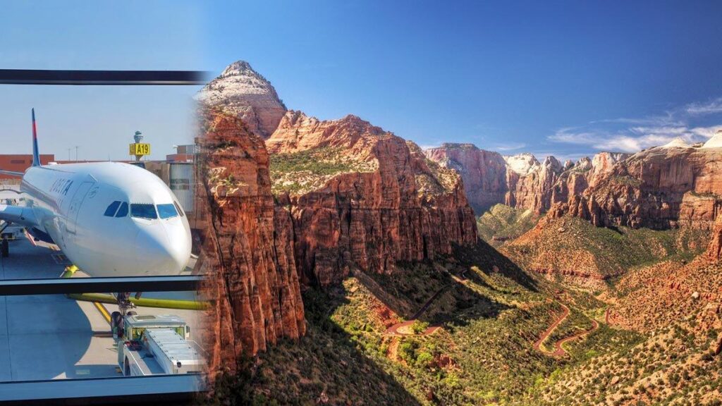 Closest airports to use when traveling to Zion national park