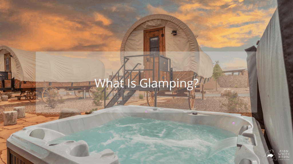 What is glamping